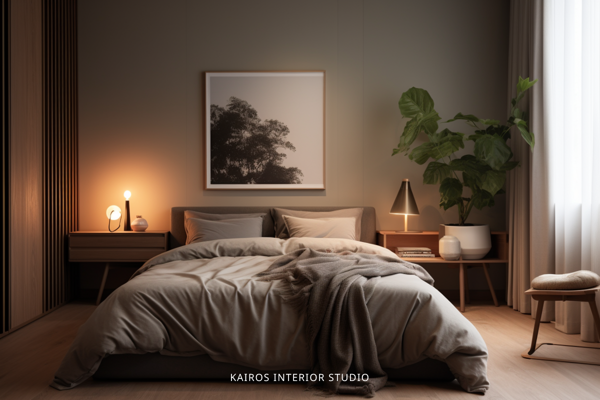 Japandi Bedroom in Singapore